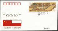 PFTN.WJ-21 CHINA-POLAND DIPLOMATIC COMM.COVER - Cartas & Documentos