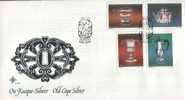 Fdc Art > Verres & Vitraux Afrique Du Sud 1985 Old Cape Silver - Vidrios Y Vitrales