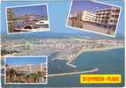 CPM - Saint-Cyprien-Plage - Multivues - Coul - Ann 90 - - Saint Cyprien