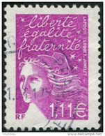 Pays : 189,07 (France : 5e République)  Yvert Et Tellier N° : 3574 (o) - 1997-2004 Marianna Del 14 Luglio