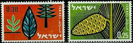 ISRAEL..1961..Michel # 247-248..MLH. - Nuevos (sin Tab)