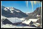 404 Chatel Vieux Toits Et Le Massif Du Linga - Châtel