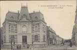 Ste Ménéhould La Caisse D´épargne Et L´avenue Victor Hugo Animée Petit Plan - Sainte-Menehould