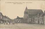 Ressons Sur Le Matz Place Gendarmerie (sur La Droite ) église Grande Rue  Animée - Ressons Sur Matz