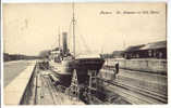 6012 - ANVERS  -  Un Steamer En Cale Sèche       *bateau* - Aartselaar