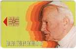 POPE JOHN PAUL II ( Croatia Old Chip Card ) Pape Papst Papa Paus Karol Wojtyla Jean Juan Pablo Religion Christianity - Kroatië