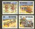 BOTSWANA 1984 MNH Stamp(s) Traditional Transport 341-344 # 5063 - Autres (Air)
