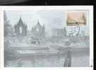 PAYS BAS CARTE MAXIMUM NUM.YVERT 1352 ROTTERDAM  RUINE DE L EGLISE ZUIDERKERK 1940 - Maximum Cards