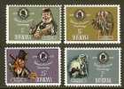 BOTSWANA 1970 Hinged Stamp(s) Charles Dickens 62-65 #4980 - Botswana (1966-...)