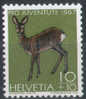 Timbre De Suisse 1967 Y&T No 799 ** TTB Thema Faune - Animalez De Caza
