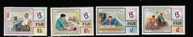 FIJI 1998 ASIA & PACIFIC DECADE OF DISABLED PERSONS SET OF 4 NHM - Handicaps