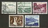 SWITZERLAND 1954 Used Stamp(s) Pro Patria 597-601 #3713 - Used Stamps