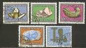 SWITZERLAND 1960 Used Stamp(s) Pro Patria 714-718 #3730 - Oblitérés
