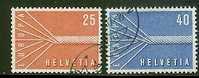 SWITZERLAND 1957 Used Stamp(s) Europa 646-647 #3719 - 1957