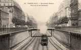 75 PARIS XVII Boulevard Pereire, Pont De La Rue Guersant, Train Vapeur, Locomotive, Beau Plan, Ed Cadot 61, 190? - Distrito: 17