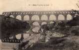 30 REMOULINS NIMES Pont Du Gard, Ed Granier 71, 1905 - Remoulins
