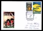 ROMANIA Rare Cover Mailed ,cancel With Scout 2004 + Stamps And Label Scouting. - Sonstige & Ohne Zuordnung