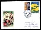 ROMANIA Rare Cover Mailed ,cancel With Scout 2004 + Stamps And Label Scouting. - Autres & Non Classés