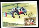 RUSSIA 1980 Very Rare Maxi Card  With Helicopters. - Helikopters