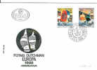 VOILE FDC YOUGOSLAVIE EUROPA 1986 - Voile