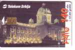 SERBIA ( Ex Yugoslavia ) - Srbija - Palace - Parliament ( Tirage 85.000 Ex. ) - Jugoslawien