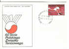 TENNIS FDC POLOGNE 1991 - Tenis