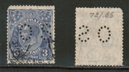 AUSTRALIA   Scott # O 9 PERFIN USED (CONDITION AS PER SCAN) (WW-2-92) - Dienstmarken