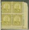 USA ---- GRANT---BLOCK OF 4 ---WITH  NUMBER CORNER - Unused Stamps