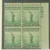 USA ---- NATIONAL DEFENSE---BLOCK OF 4 --- - Unused Stamps