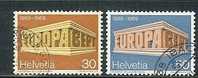 SWITZERLAND 1969 Used Stamp(s) Europe 900-901 #3775 - 1969
