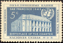 Pays : 340 (Nations Unies : Siège De New York)  Yvert Et Tellier N° :  12 (**) - Unused Stamps