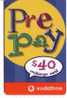 NZ - New Zealand - VODAFONE  Old Issue Recharge Card - Prepaid ( Prepaye ) -  High Value $ 40  PrePay - Nieuw-Zeeland