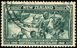Pays : 362,1 (Nouvelle-Zélande : Dominion Britannique) Yvert Et Tellier N° :   243 (o) - Used Stamps