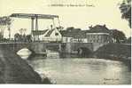 62 AUDRUICQ - Le Pont Du Fort Batard + Magasin " DRINCQBIER DELPLACE " + Attelage - Audruicq