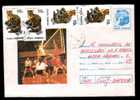 Romania Stationery Covers With Voleyball 1995 Mailed. - Volleybal