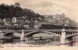 69 LYON V Pont D´Ainay, Coteau De Fourvière, Animée, Bateau, Ed SF Farges 132, 1905 - Lyon 5