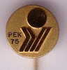 EUROPEAN BASKETBALL CHAMPIONSHIPS 1975. (Bertoni Pin) Badge Anstecknadel Distintivo Basket-ball Baloncesto Pallacanestro - Basketball