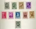 Ocb Nr : 573 - 582 ** Postfris , Behalve 582 En 581 Zonder Gom !  (zie Scan) - Unused Stamps
