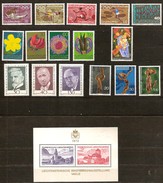 Liechtenstein 1972 Yvertn° 499-516 *** MNH Neuf Cote 16,25 Euro - Neufs