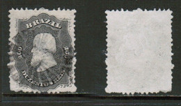 BRAZIL  Scott # 59 USED BACK FAULTS (CONDITION AS PER SCAN) (WW-2-110) - Used Stamps