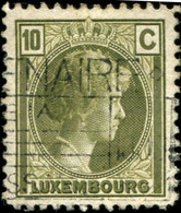 Pays : 286,04 (Luxembourg)  Yvert Et Tellier N° :   165 (o) - 1926-39 Charlotte Di Profilo Destro