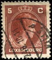 Pays : 286,04 (Luxembourg)  Yvert Et Tellier N° :   334 (o) - 1944 Charlotte Di Profilo Destro