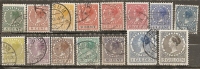 Pays-Bas Netherlands 1924 Wilhelmina Veth Sans Filigrane No Watermark Obl - Gebruikt