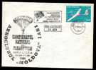 Cover 1981 With Parachutting Very Rare Postmark . - Paracadutismo