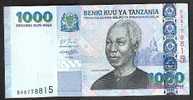 AFRIQUE / AFRICA / TANZANIA - 1000 SHILLINGS 2003 UNC - ERREUR - Tansania