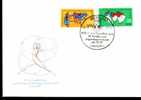 Fdc Sports > Gymnastique Allemagne 1977 Artistique Danse Illustration Ruban - Ginnastica