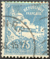 Pays :  19 (Algérie Avant 1957)   Yvert Et Tellier N°:  80 A  (o) - Used Stamps