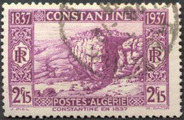 Pays :  19 (Algérie Avant 1957)   Yvert Et Tellier N°: 134 (o) - Usados