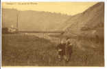 6124 - POULSEUR - Les Bords De L'Ourthe - Pêcheurs - Comblain-au-Pont