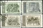 1956 CHINA S16K Pictorial Reproductions From Bricks Of East Han Dynasty CTO SET - Used Stamps